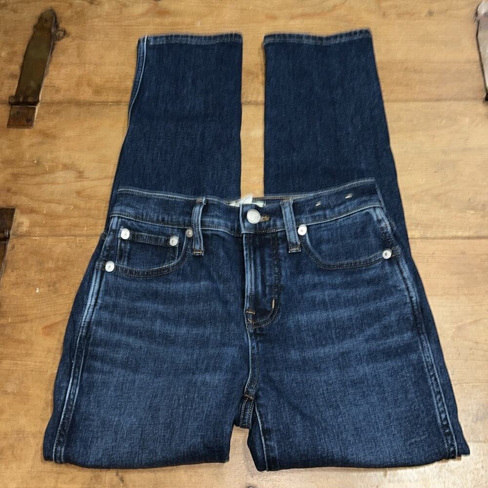 Madewell The Perfect Vintage Jeans Women’s 23P Petite Blue Straight Leg